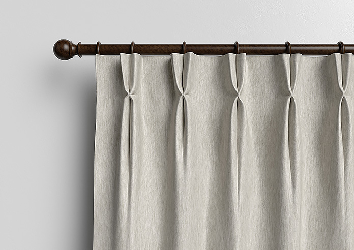 Genoa Faux Silk (Blackout), Sterling Shimmer - Made to Measure Curtains - Image 11